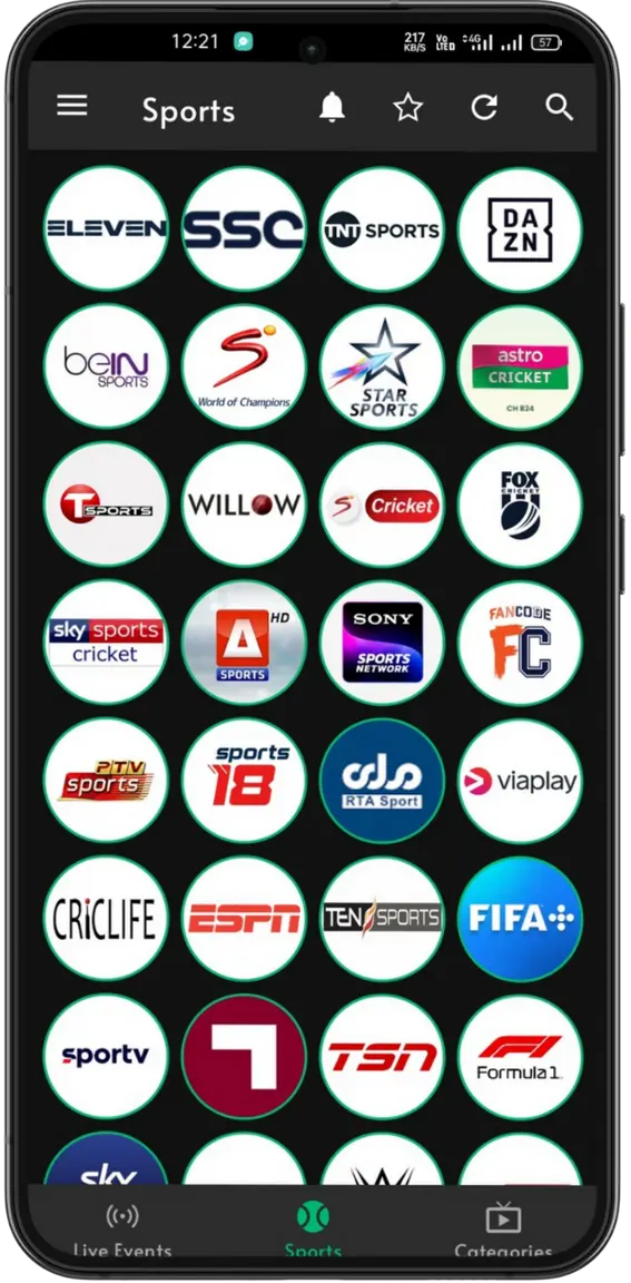 Cricfy Live Sprots
