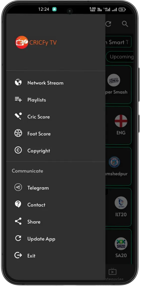 Cricfy TV Download new